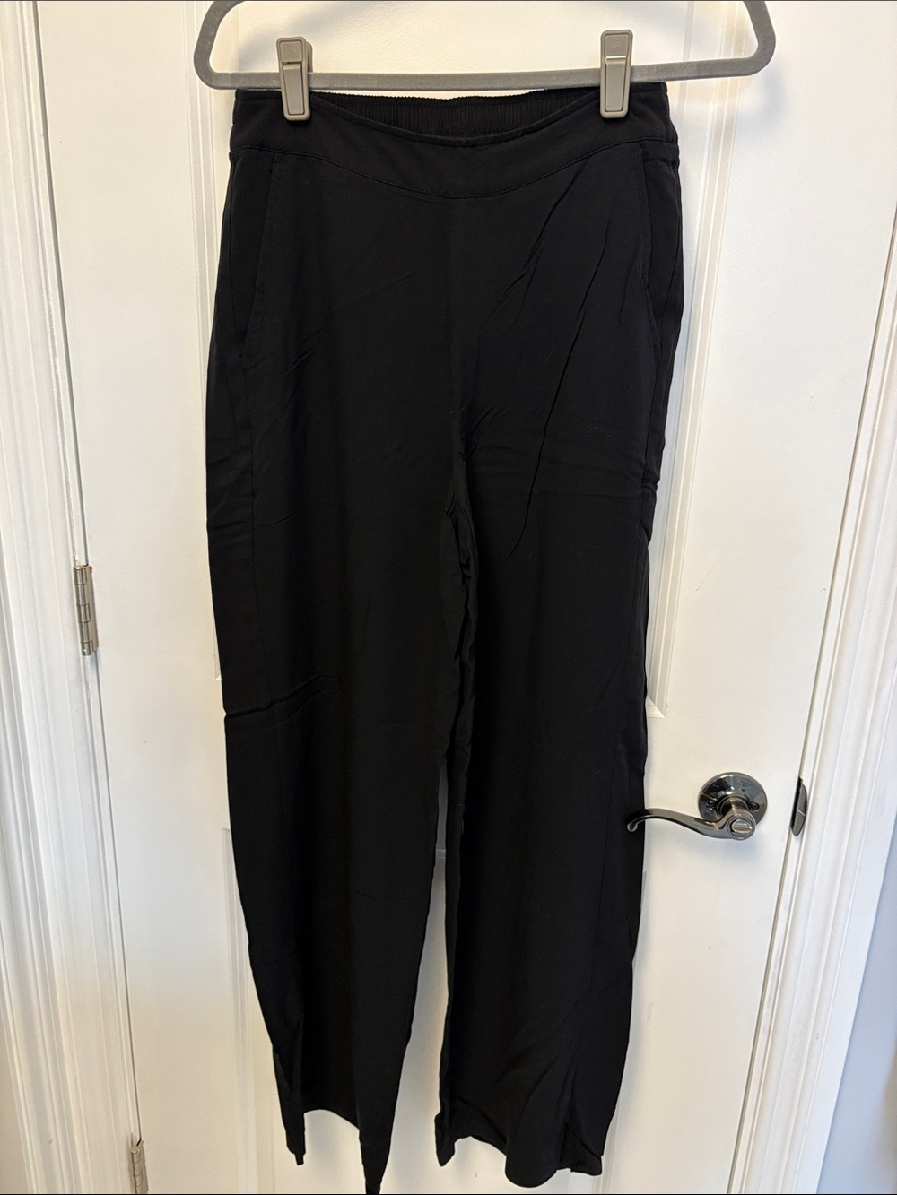 Old Navy Black Wide-Leg Pull-On Pants